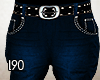 Hot Slim black Navy pant