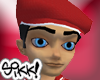 Textured Red Sikk Cap