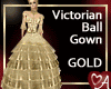 Gold Victorian Gown