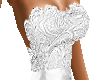 (MI) Long saten white