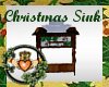 Vintage Christmas Sink
