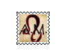 A.M. stamp