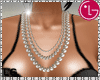 Triple Pearl Necklaces