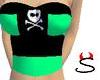 Sinful busty skull punk