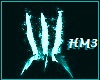 Teal Fire Claws