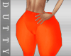 Orange hot file leggings