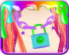 [n3] ToyLock collar:Fluo