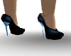 [9s]Midnight Satin Heels