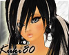 K black ash hair harp