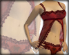 dark red babydoll