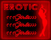 Red Blink Erotic Girl