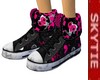 Pink Emo Shoes