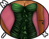 M!X- Green Ruffle Dress
