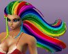 Rainbow Hair By TazzyThunder