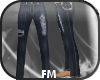 {fm} m jeans faded blue