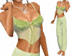 1Pajama cutie silk lime