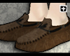 [+] Tan Boater Shoes |M