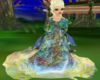 bright dress
