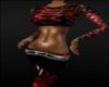 GA red t shirt n pants