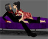 Purple Couch w 6 poses