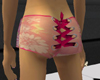 sheer pink ribbon panty