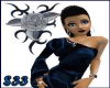 S33 Dark Blue Silk Dress