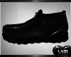 /✘/ Black Loafers
