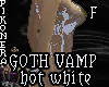 goth vamp hot wedding wh