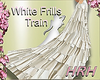 HRH 1940's Bridal Frills Train