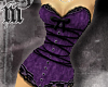 m> Cabaret Corset Purple