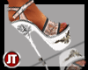 (JT) WHITE ROSE HEEL