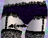 Lace purp panties w hoes