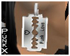 PX Razor Blade Earrings
