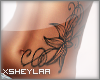 |s| Flower Belly Tattoo