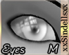 *Ghostly eyes* M