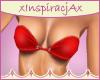 Sexy Bra Red