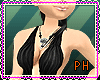 *PH*black silky dress