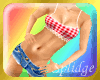 Gingham N Denim Sexi Set