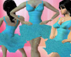 *ima* aqua prom dress