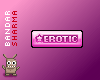 (BS) EROTIC Sticker