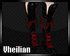 Lumina Red Boots 