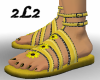 Sunflower Sandals By 2lazy2
