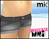 [MK]SB Shorts Coeur Gris