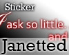 (JD)Rule Red Sticker