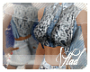 ~V Laced Denim Jean Top