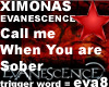 Evanescence-Call me when