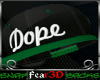 DOPE SnapBack bl\grn~|3D