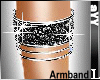 aYY-black diamond armband left