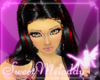 Rosa BlackRed Glitter