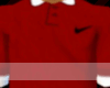 -iKC. Red Nike Tee
